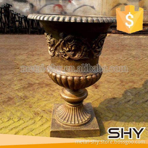 cast iron flowerpot wrought iron stands for garden